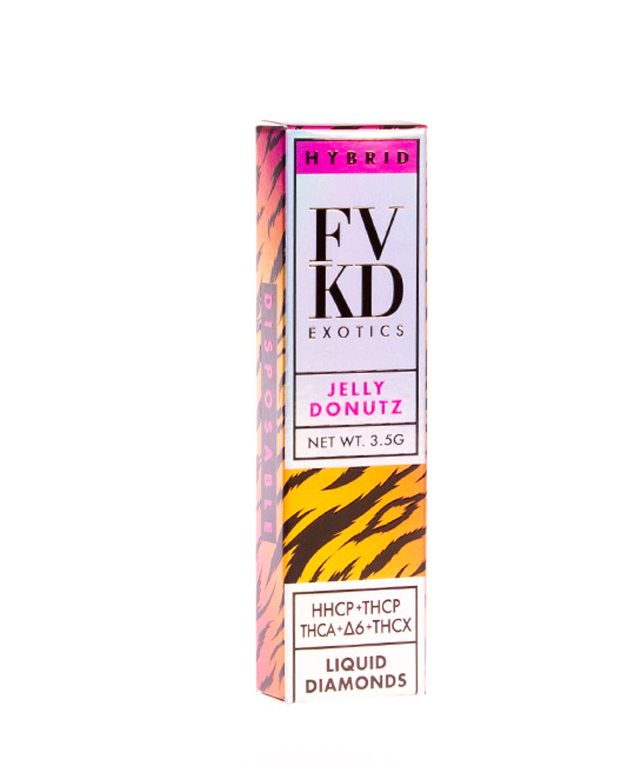 FVKD Liquid Diamonds 3.5ML Vape Jelly Donutz