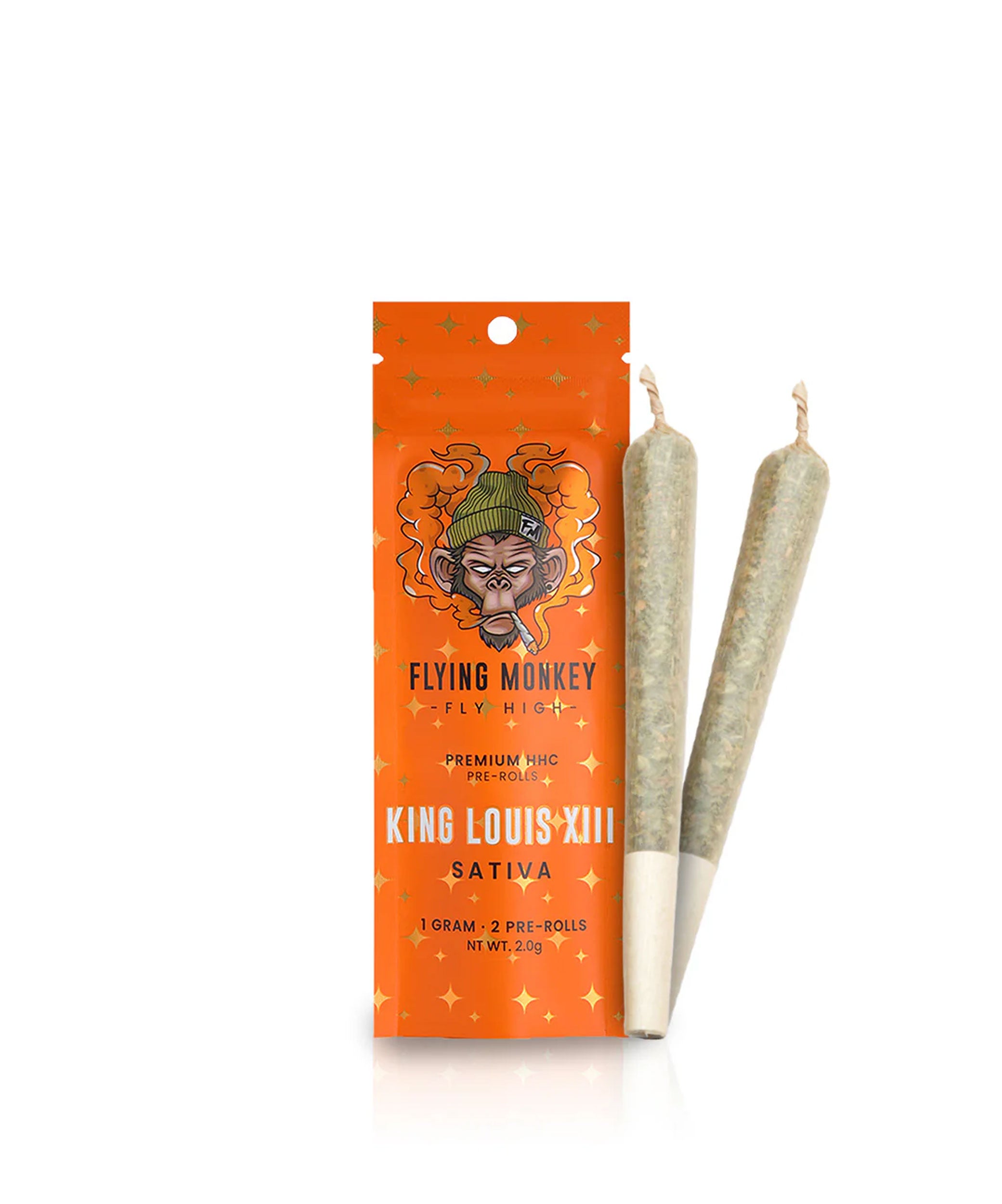 Flying Monkey HHC 2x1G Prerolls King Louis XIII