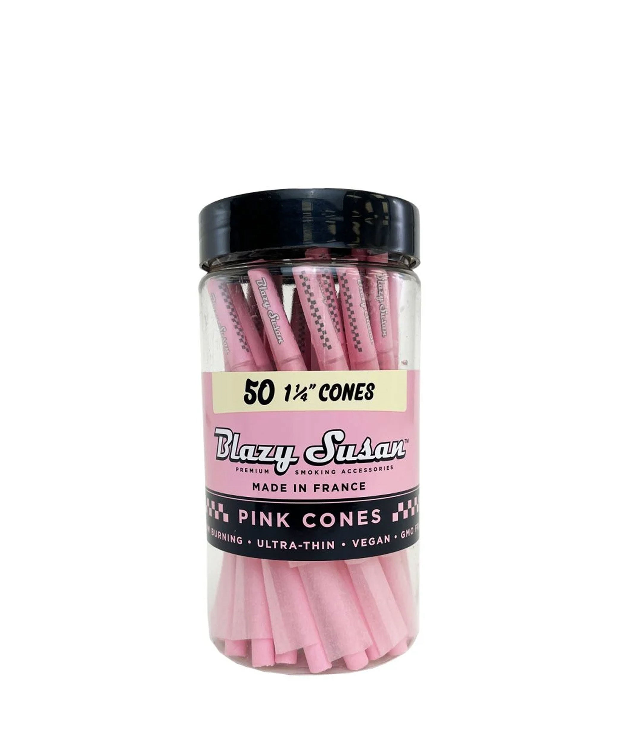 Blazy Susan 1 1/4 Pink 50CT Cones