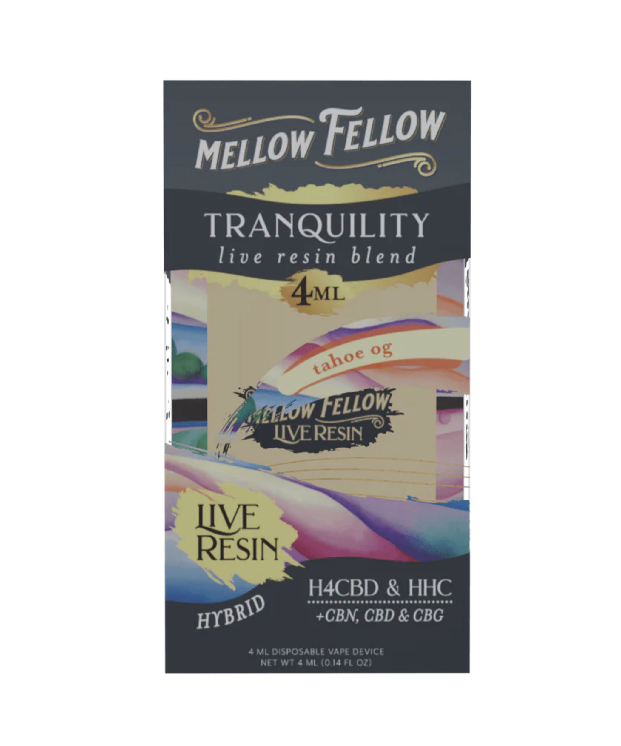 Mellow Fellow Tranquility Live Resin Blend Tahoe OG