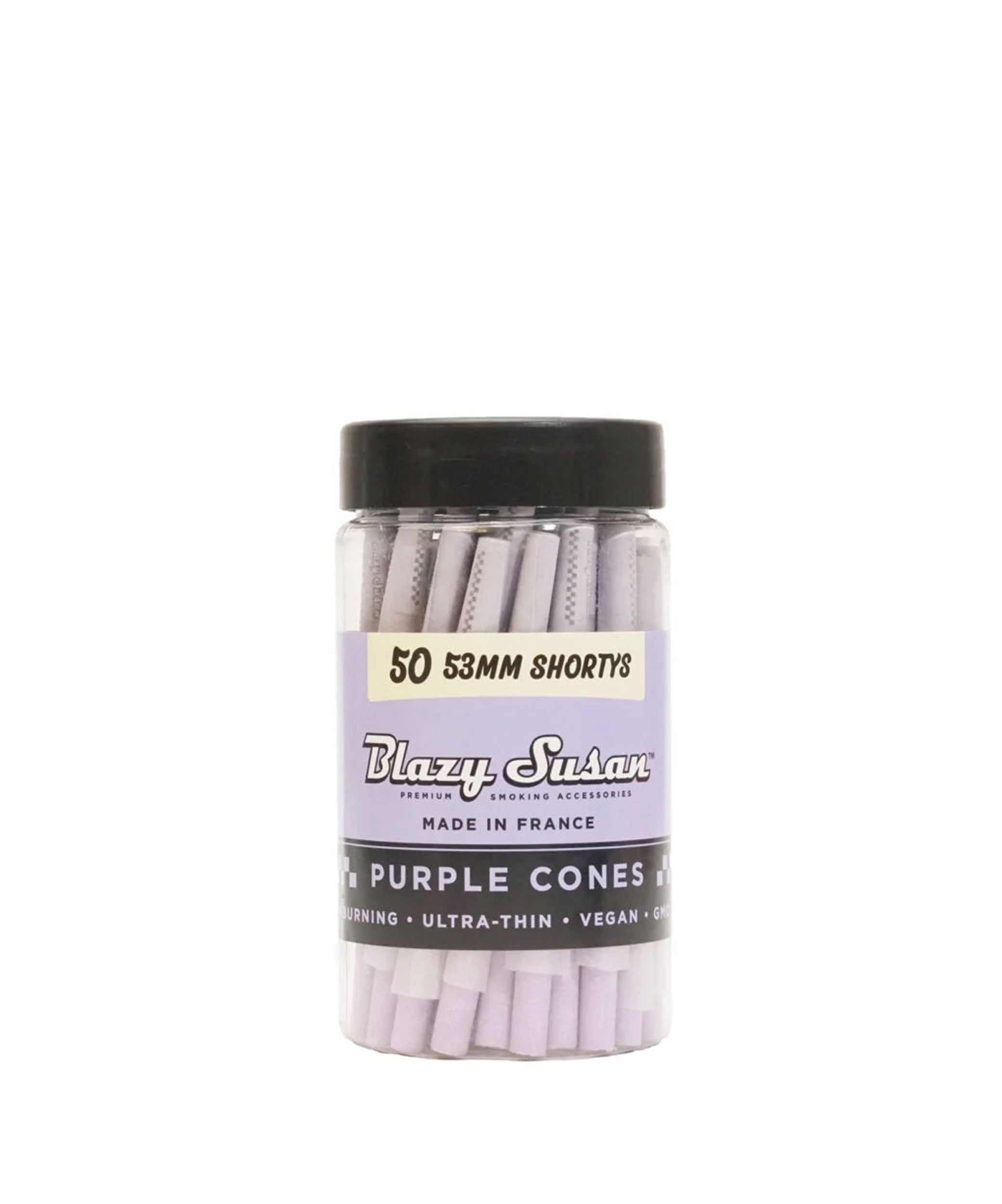 Blazy Susan Shortys 53MM Purple 50CT Cones