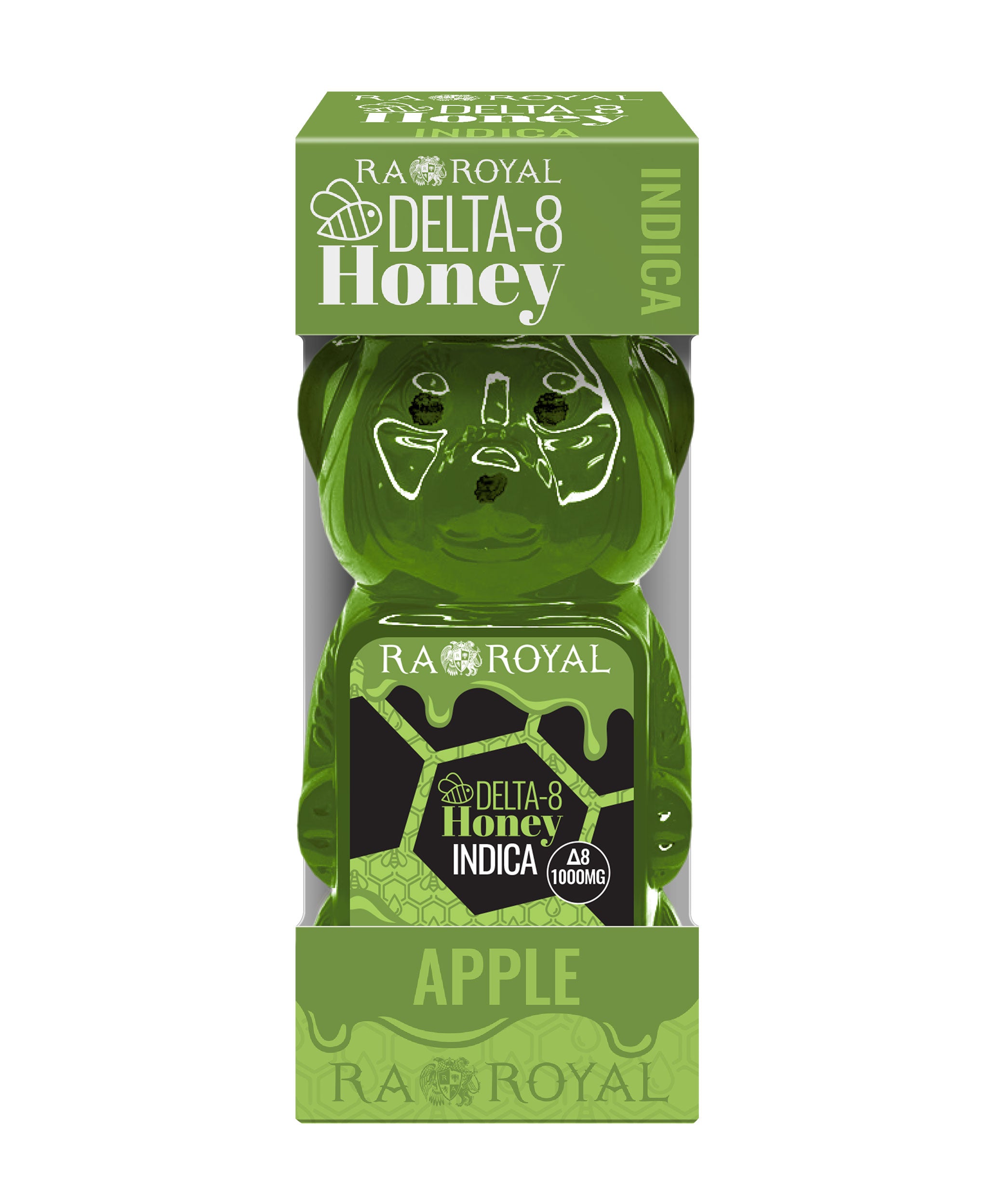 Ra Royal Apple Cider Indica Delta 8 Honey Bear 1000MG