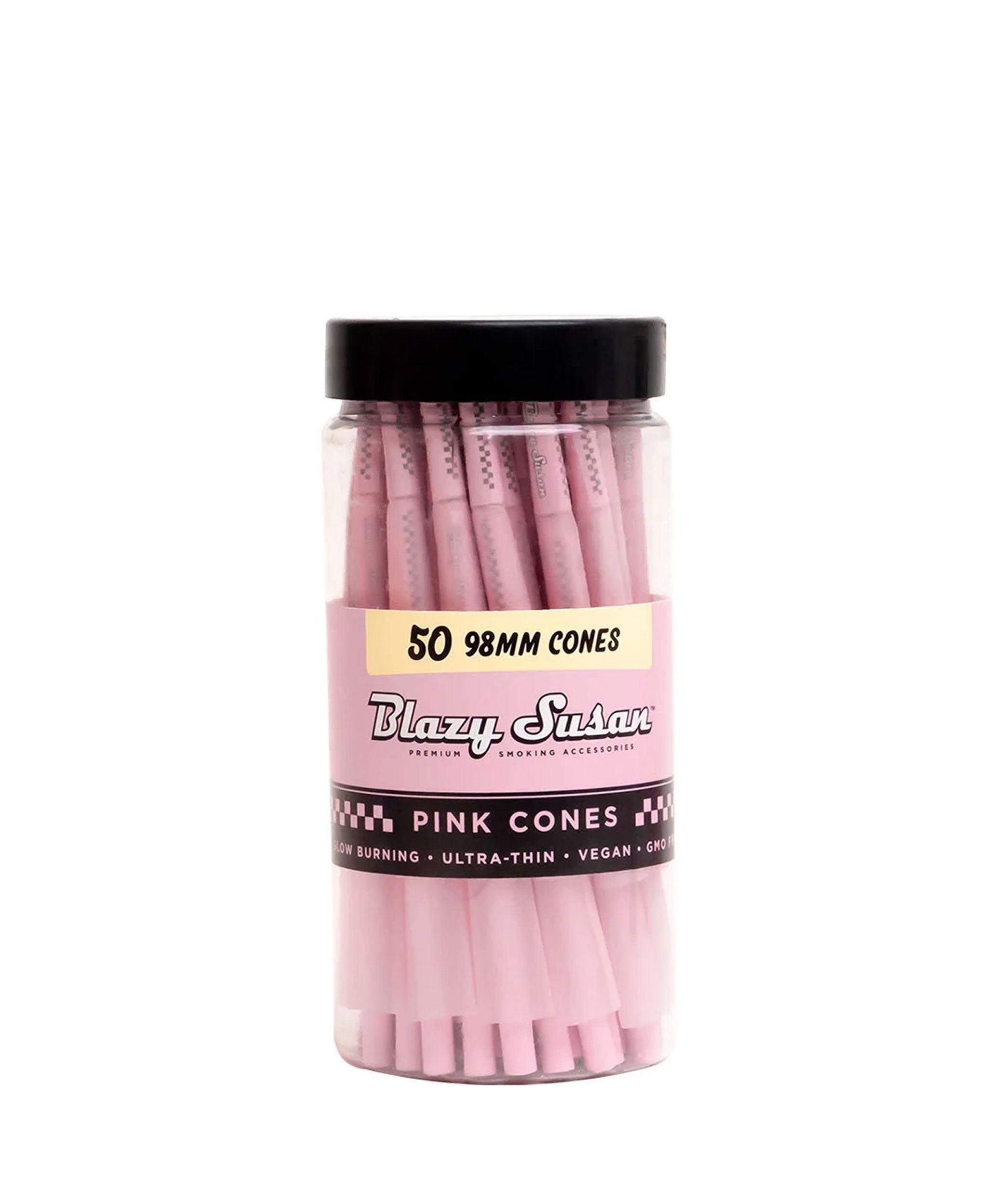 Blazy Susan 98MM Pink 50CT Cones