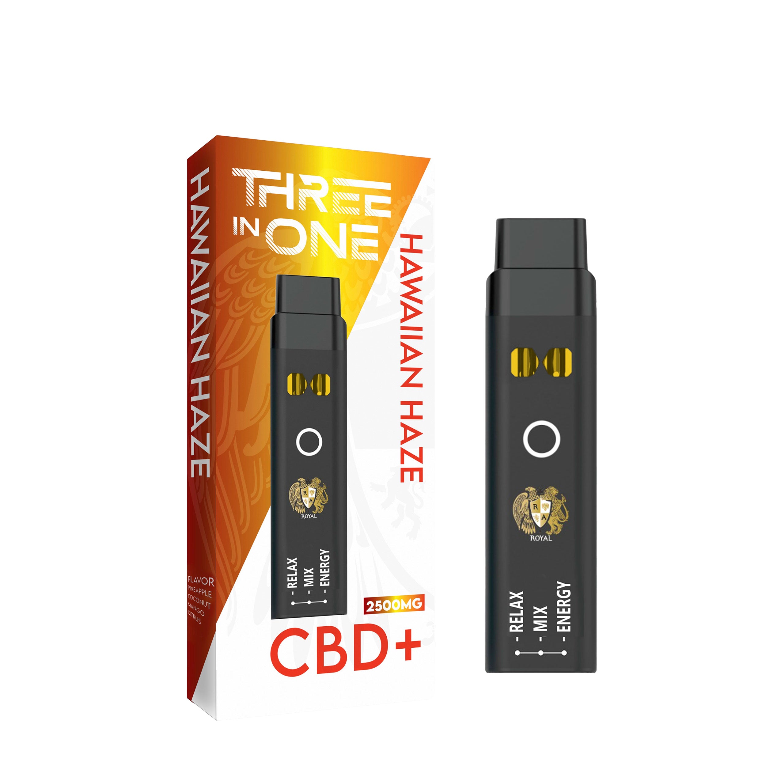 Ra Royal Hawaiian Haze 3 in 1 CBD Vape 2500MG