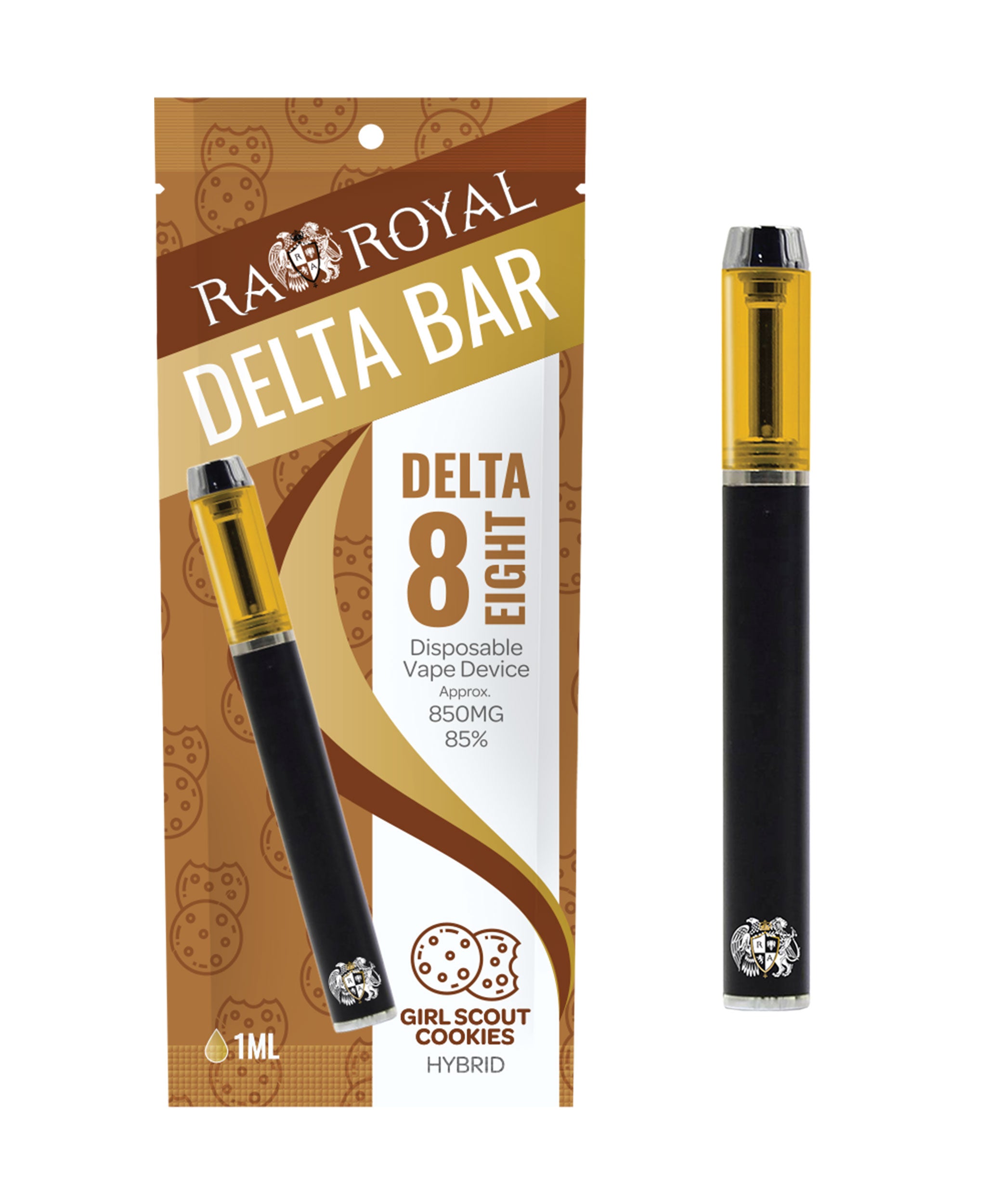 Ra Royal Girl Scout Cookies Hybrid Delta 8 vape 1ML 850MG