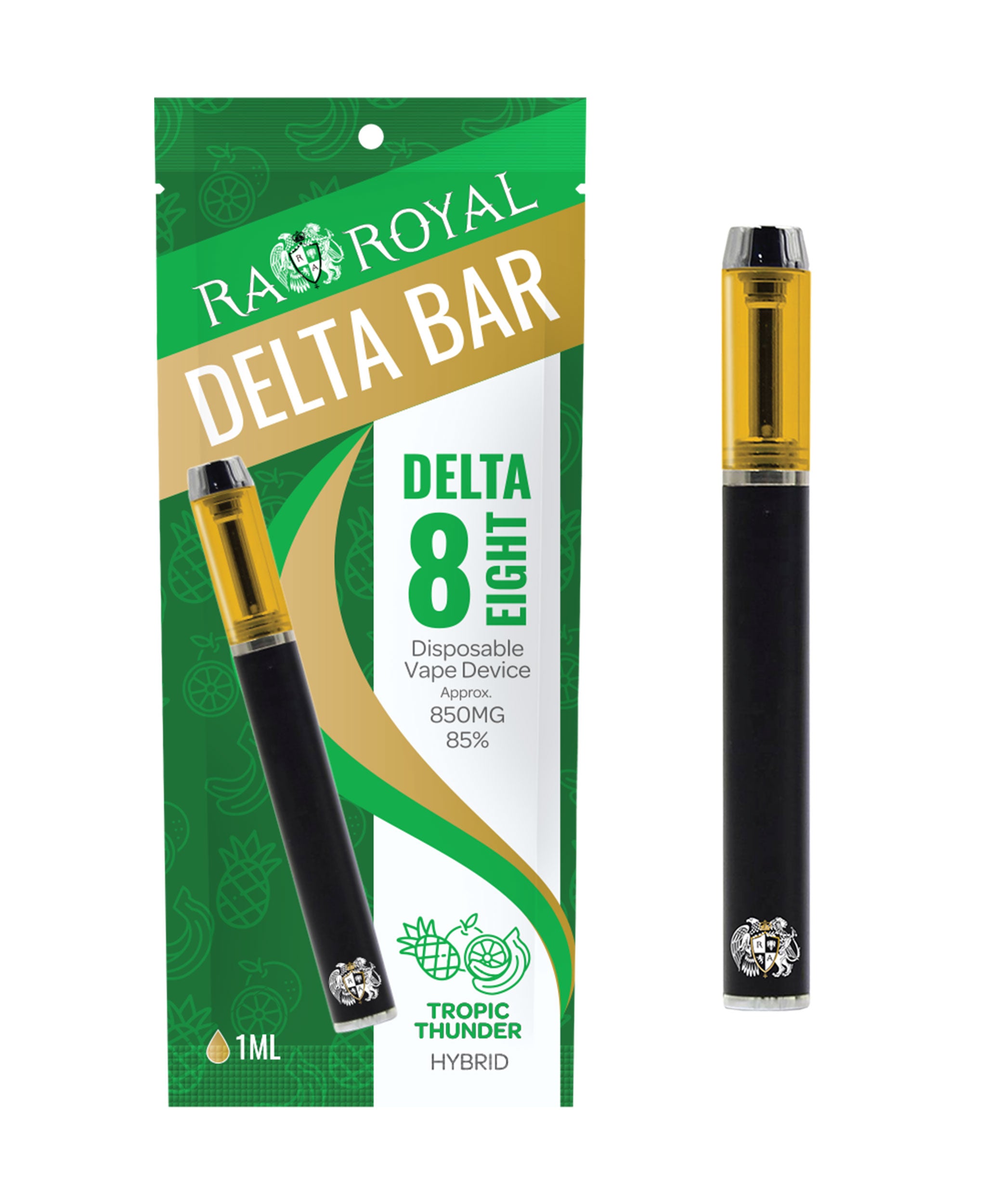 Ra Royal Tropic Thunder Hybrid Delta 8 vape 1ML 850MG