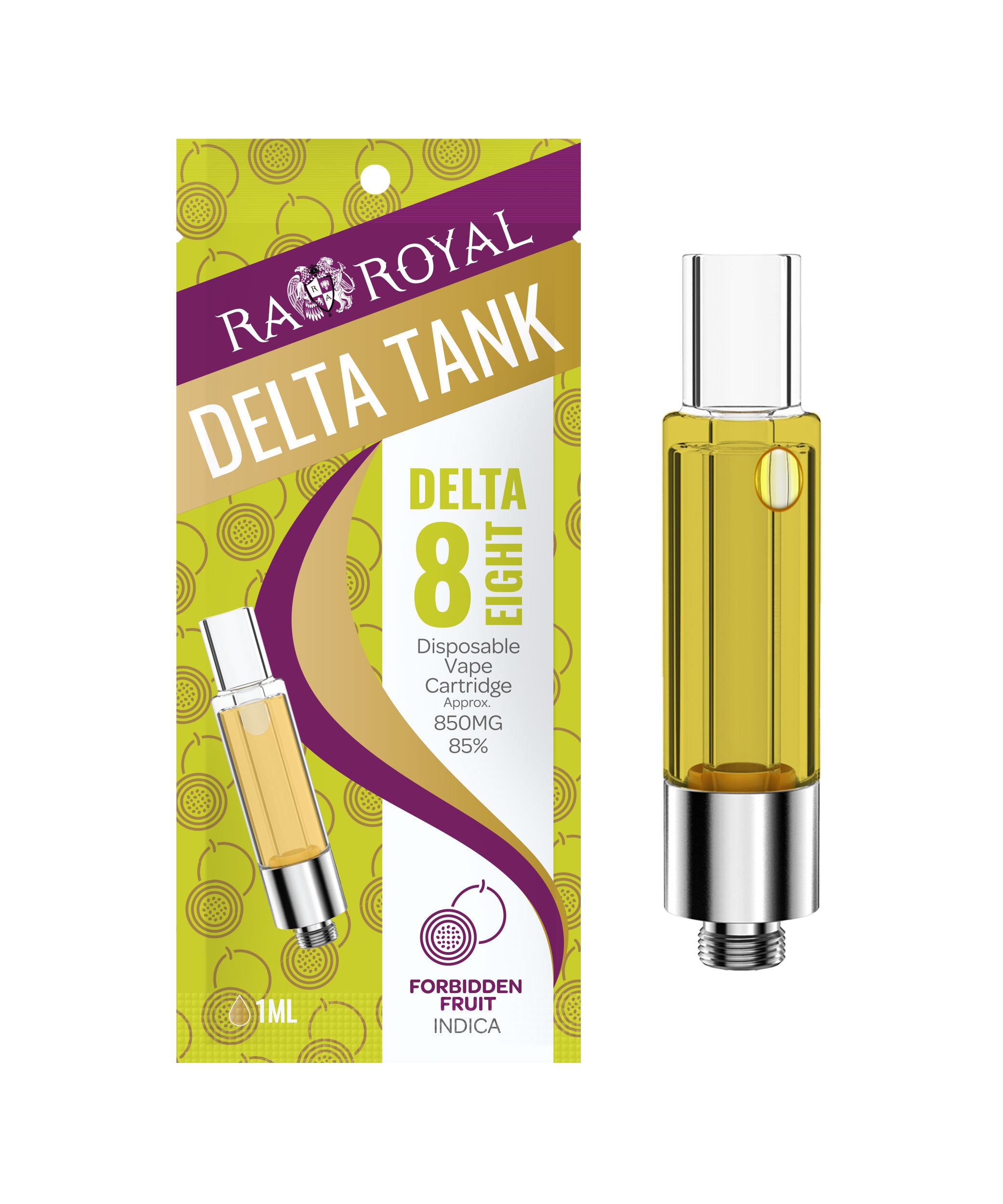 Ra Royal Forbidden Fruit Indica Delta 8 Cartridge 1ML 850MG