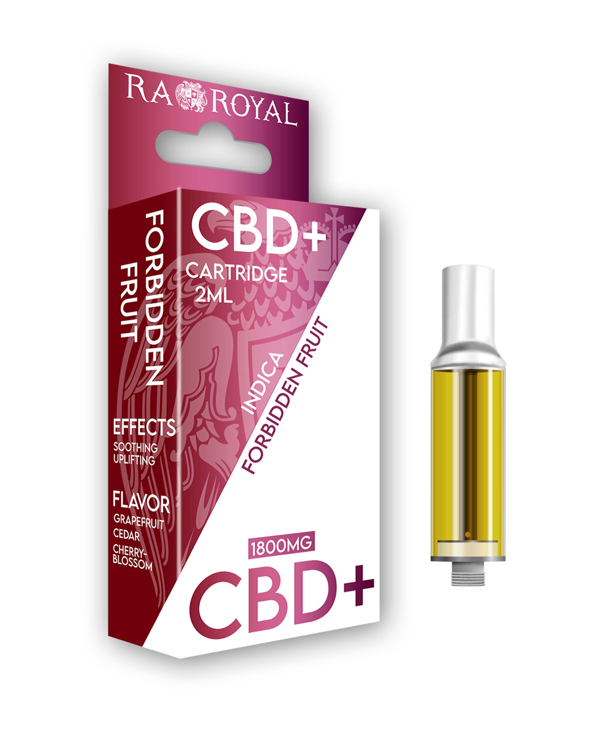 Ra Royal  Forbidden Fruit Indica CBD+ Cartridge 1800MG