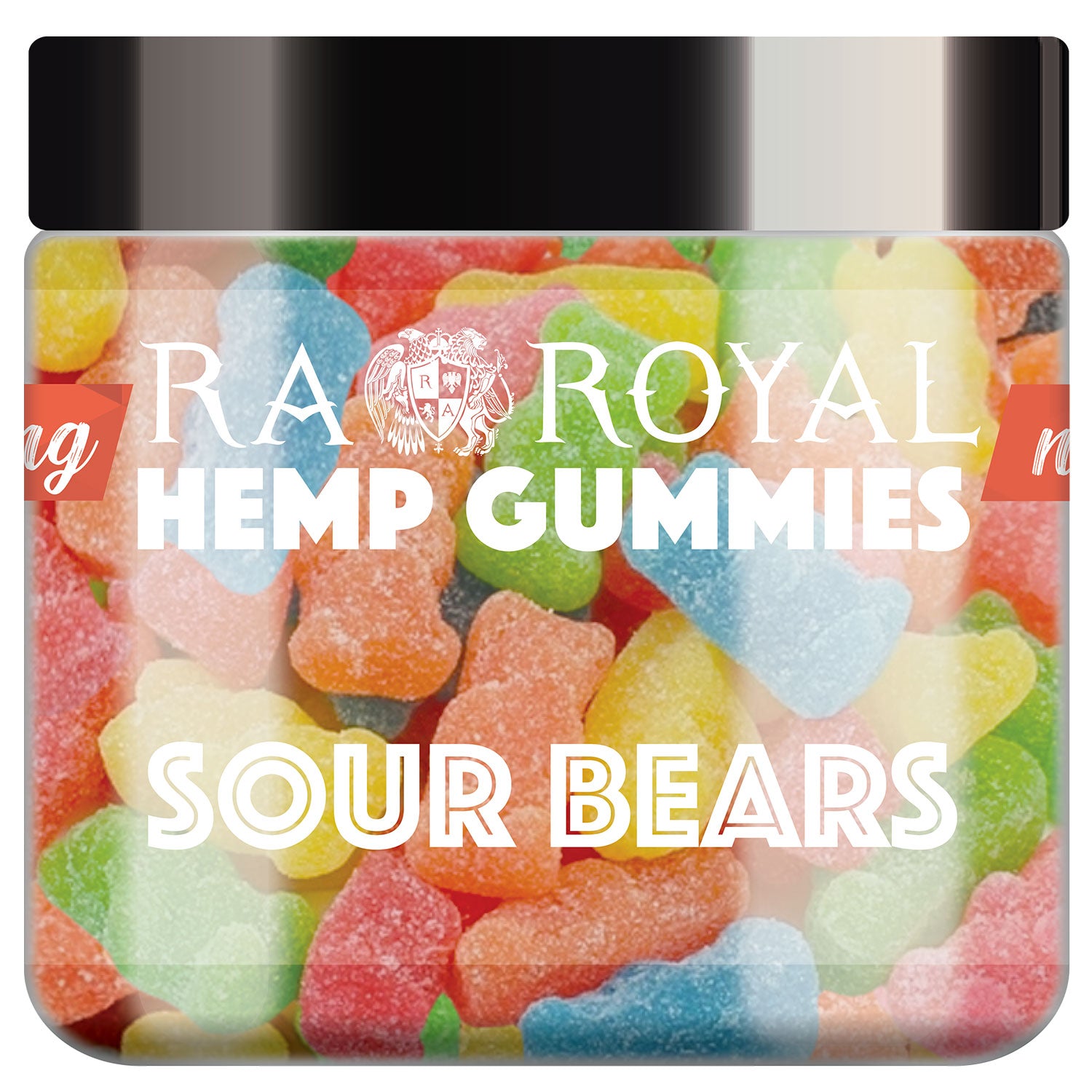 Ra Royal Sour Bears CBD Gummies 1200MG