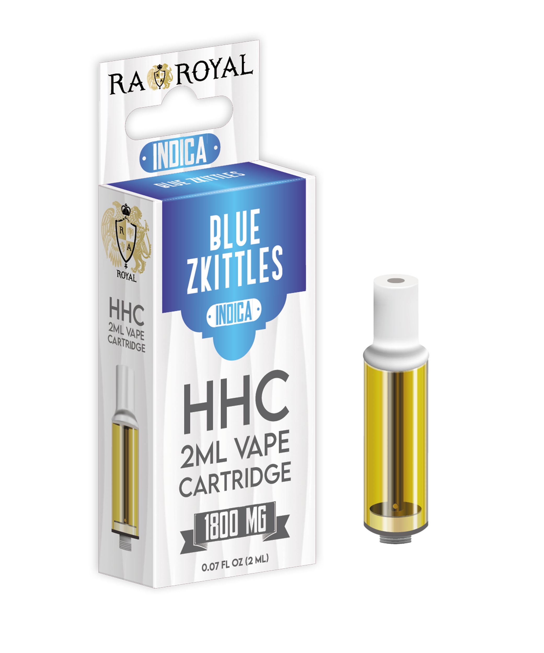 Ra Royal Blue Zkittles Indica HHC 2ML cartridge 1800MG