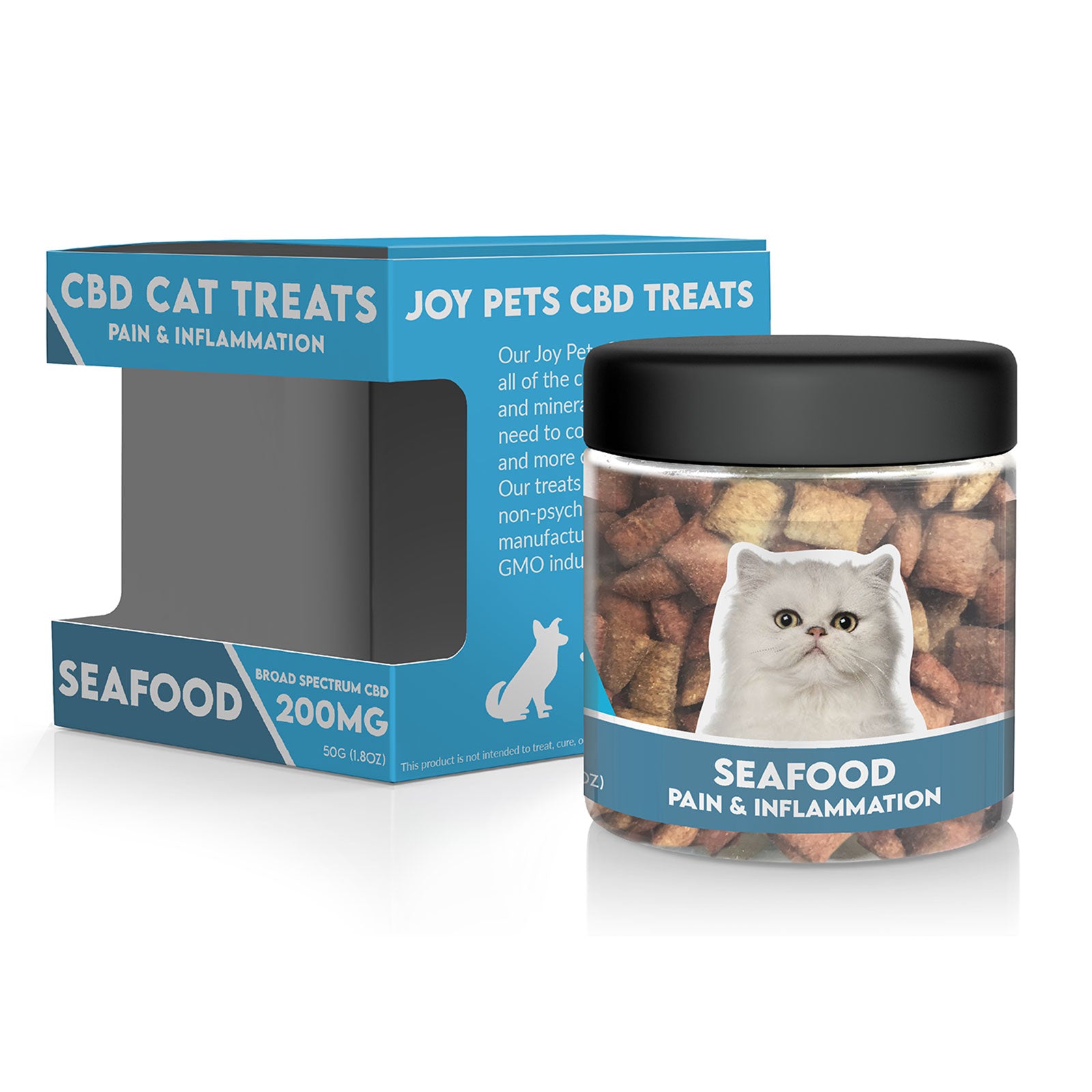 Joy Pets Seafood CBD Cat Treats