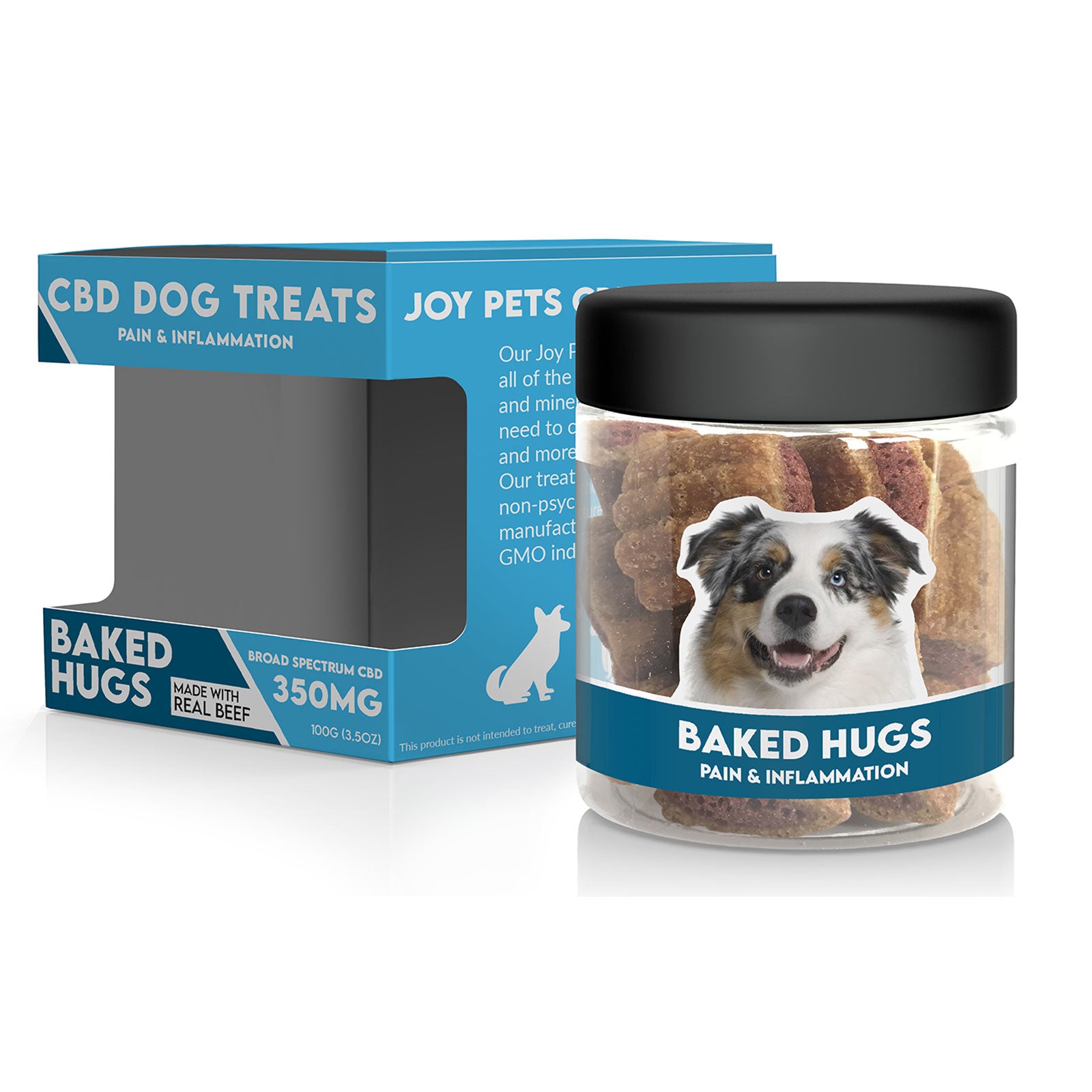 Joy Pets Baked Hugs CBD Dog Treats