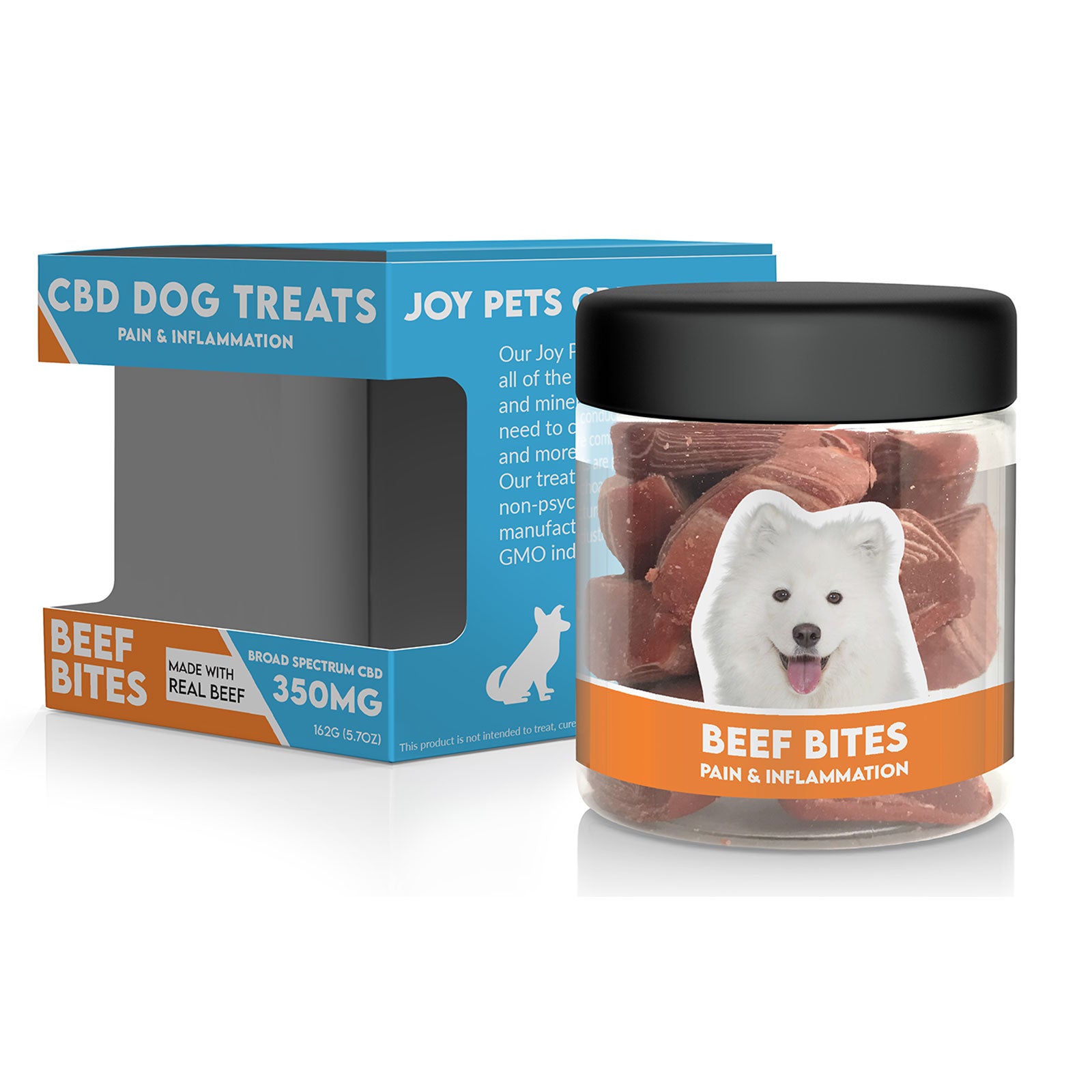 Joy Pets Beef Bites CBD Dog Treats