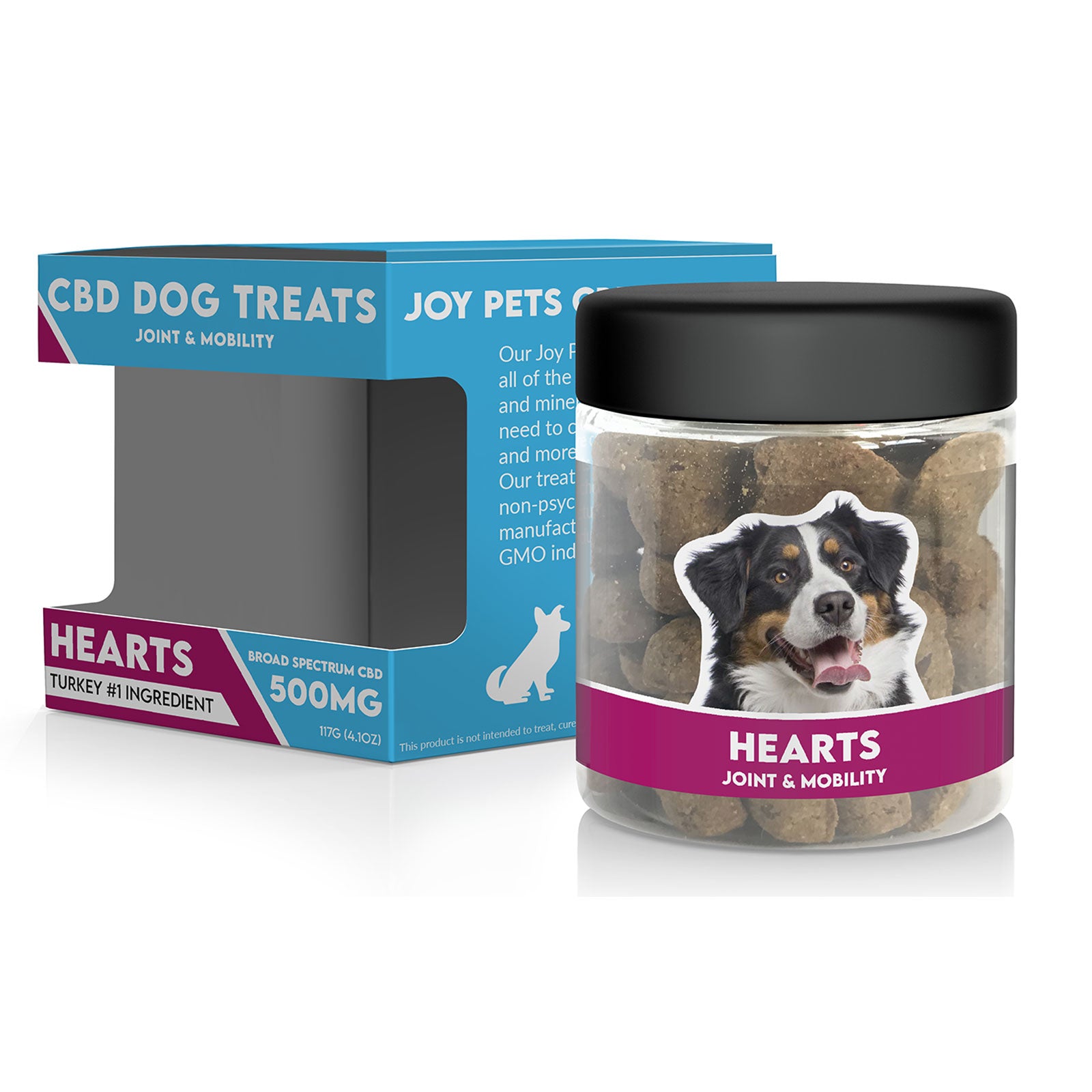 Joy Pets Hearts CBD Dog Treats