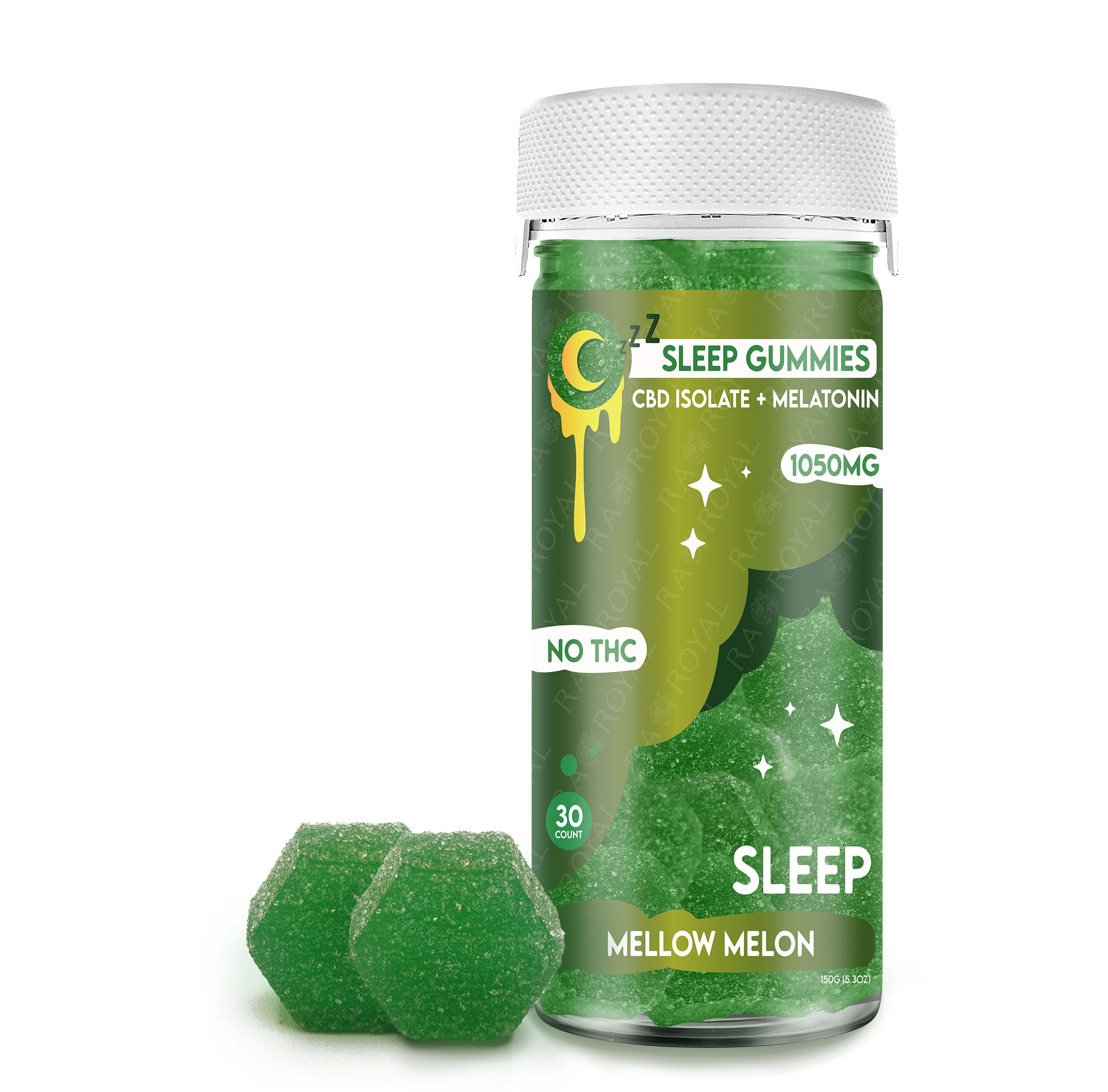 Ra Royal Mellow Melon CBD Sleep Gummies 1050MG