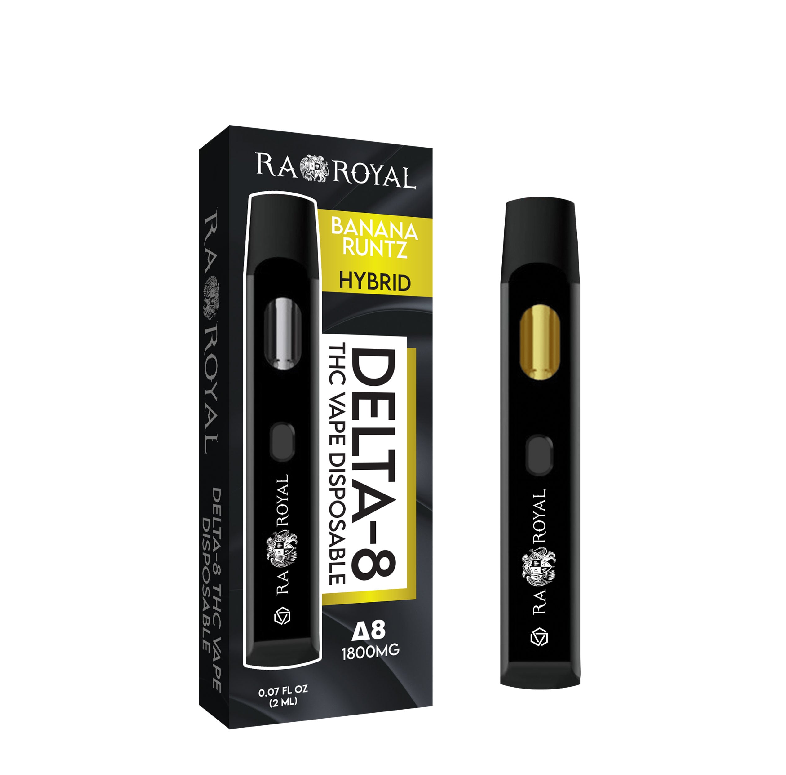 Ra Royal Banana Runtz Hybrid Delta 8 THC Vape 1800MG